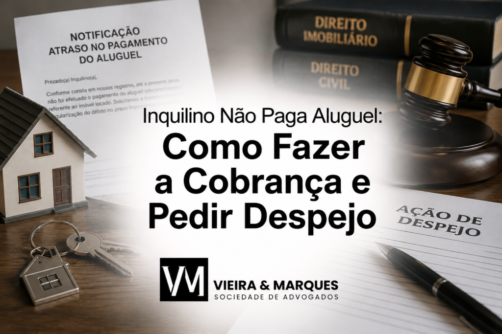 INQUILINO NÃO PAGA ALUGUEL: COMO FAZER A COBRANÇA E PEDIR DESPEJO