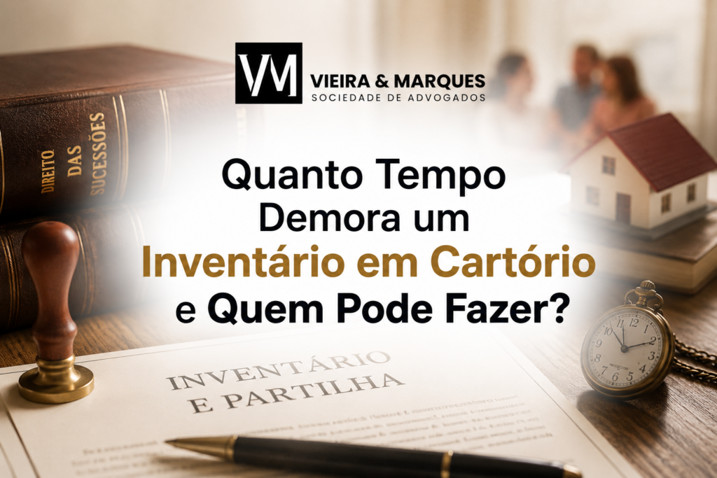 QUANTO TEMPO DEMORA UM INVENTÁRIO EM CARTÓRIO E QUEM PODE FAZER?