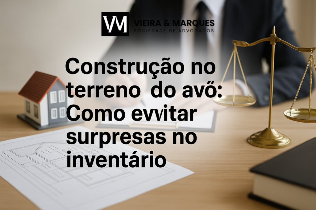 Construção no terreno do avô: Como evitar surpresas no inventário
