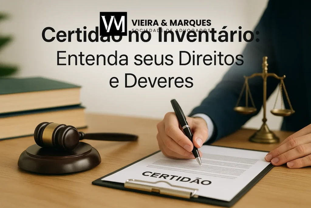 Certidão no Inventário: Entenda seus Direitos e Deveres
