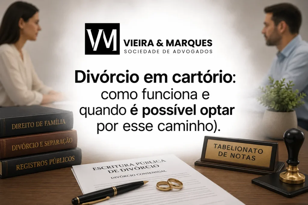 Divórcio em cartório: como funciona e quando é possível optar por esse caminho 