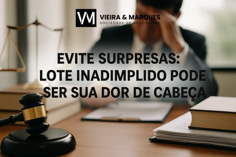 Evite Surpresas: Lote Inadimplido Pode Ser Sua Dor de Cabeça