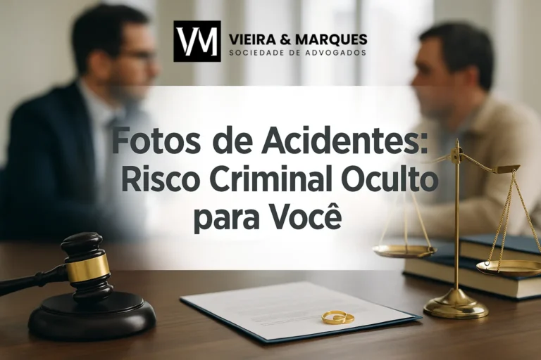 Fotos de Acidentes: Risco Criminal Oculto para Você